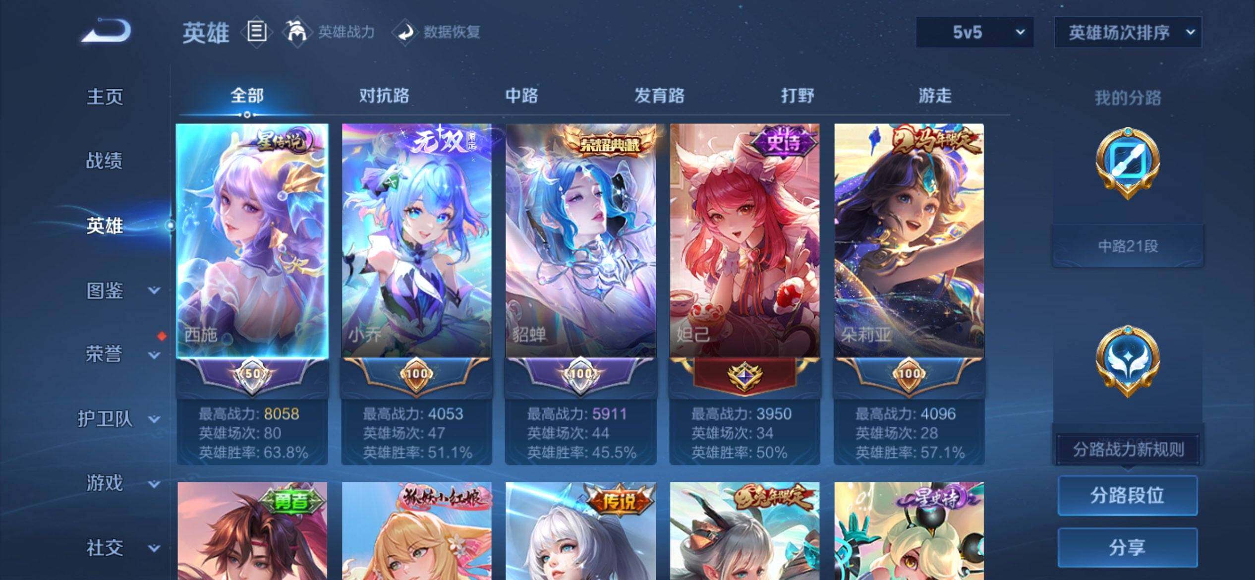 WZQM4463592王者荣耀账号详情图4
