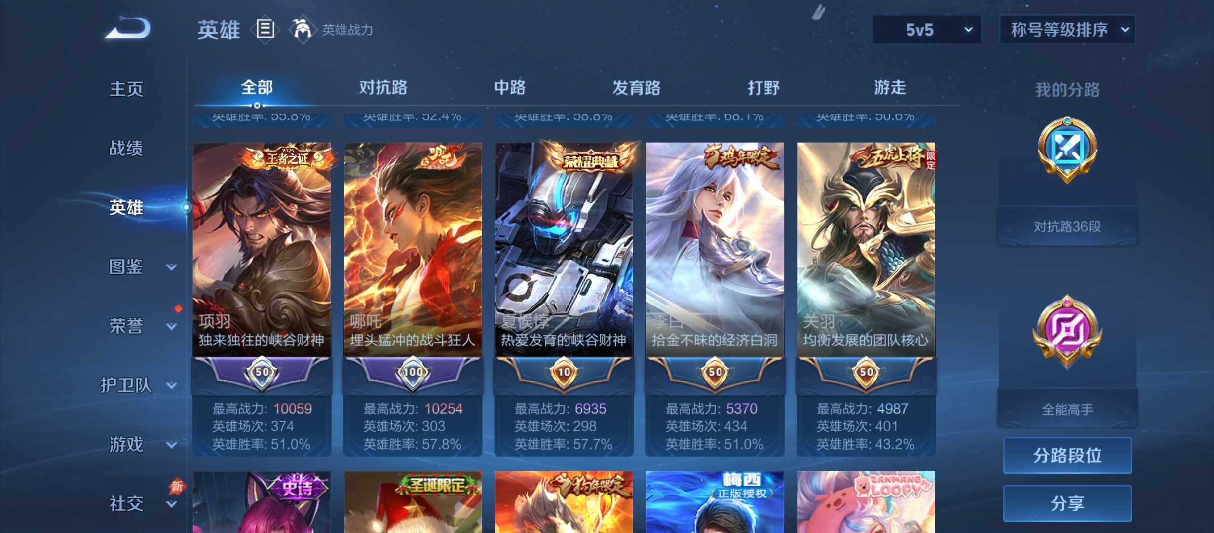 WZQM4468959王者荣耀账号详情图3