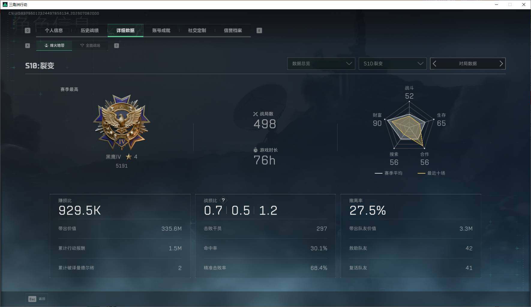 SJZQM4192328三角洲行动账号详情图13