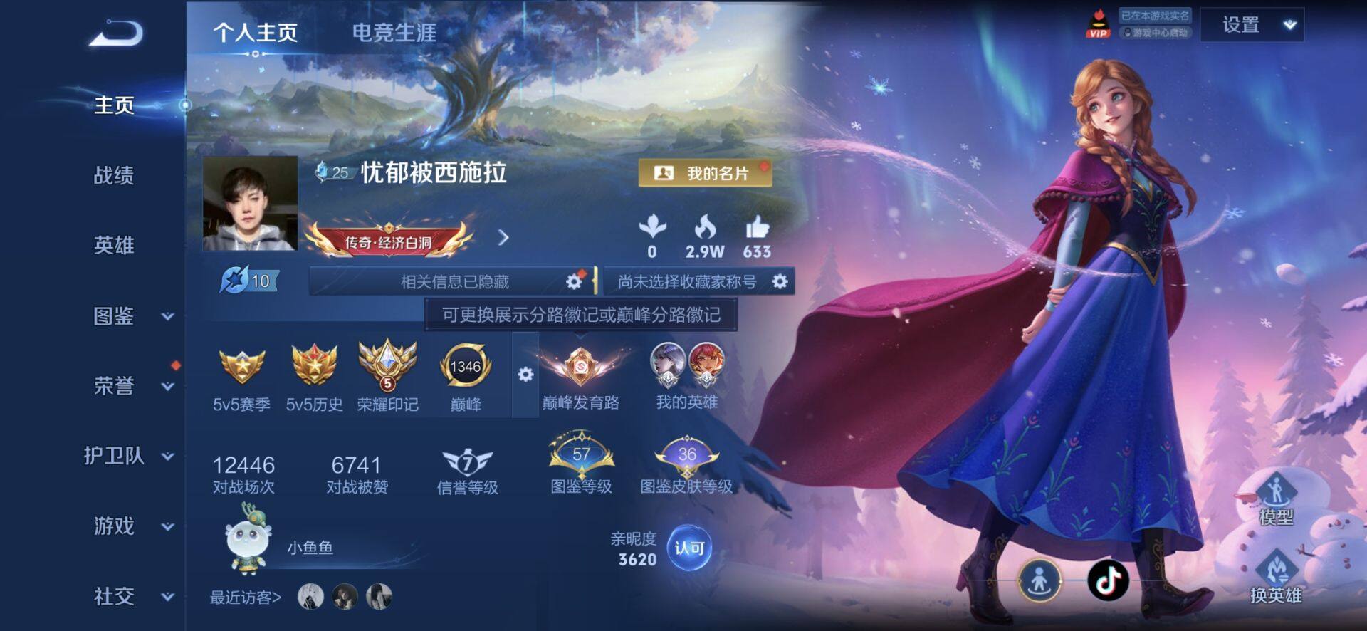 WZQM4468751王者荣耀账号详情图3 WZQM4468751王者荣耀账号详情图3