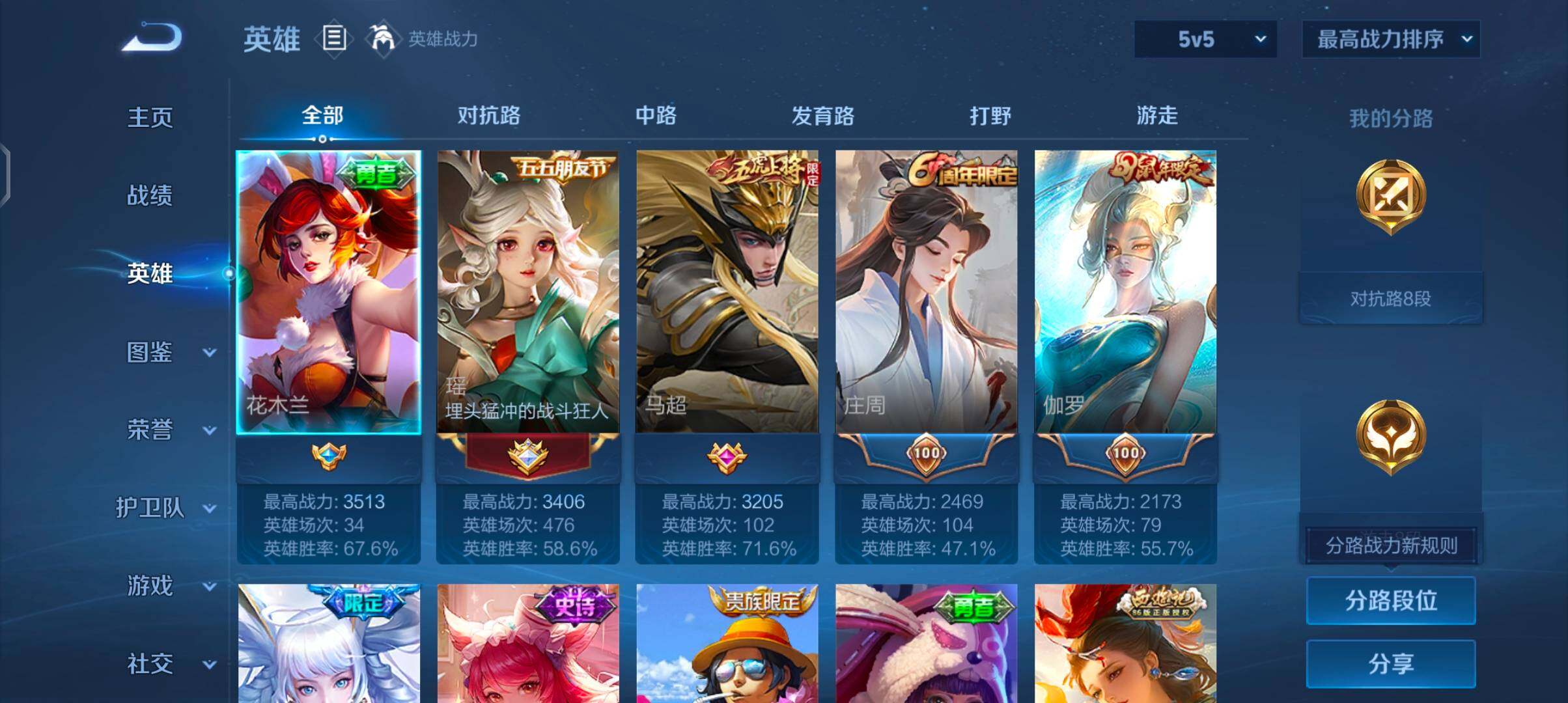 WZJZ4482093王者荣耀账号详情图6 WZJZ4482093王者荣耀账号详情图6