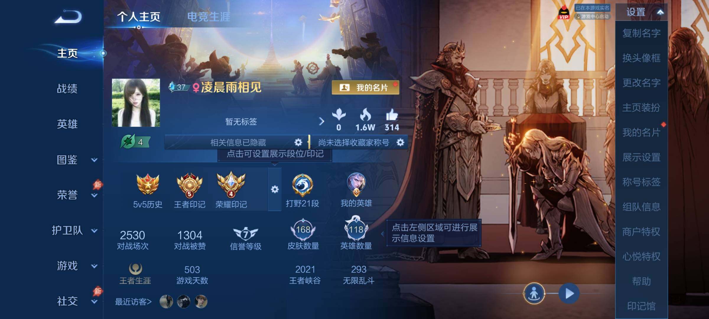 WZJZ4519460王者荣耀账号详情图5 WZJZ4519460王者荣耀账号详情图5