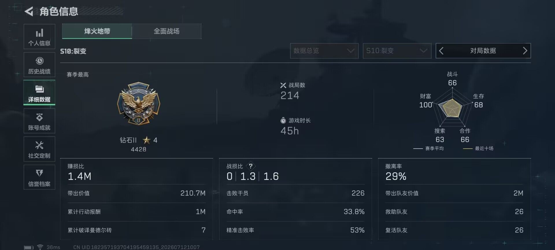 SJZQM4196016三角洲行动账号详情图18 SJZQM4196016三角洲行动账号详情图18