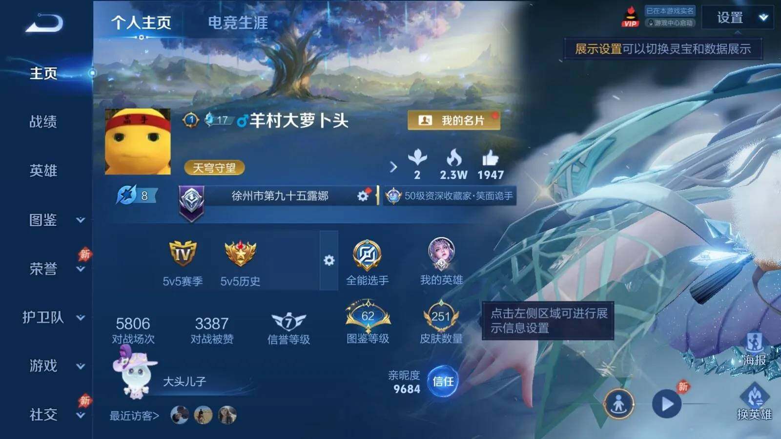 WZQM4479831王者荣耀账号详情图3 WZQM4479831王者荣耀账号详情图3
