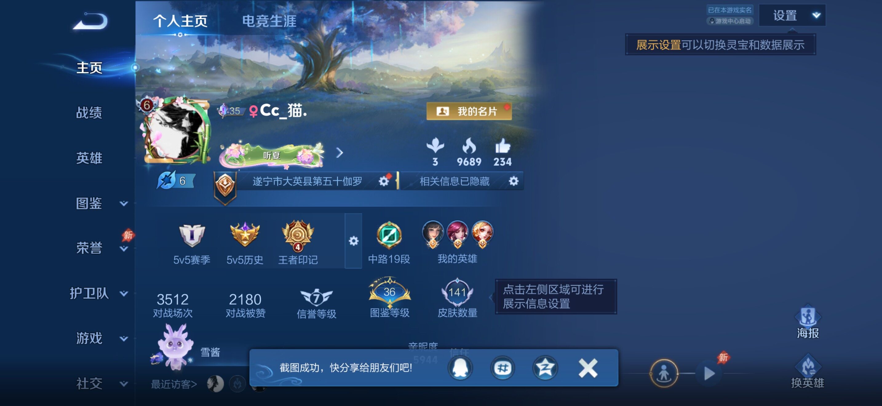 WZJZ4488311王者荣耀账号详情图6 WZJZ4488311王者荣耀账号详情图6