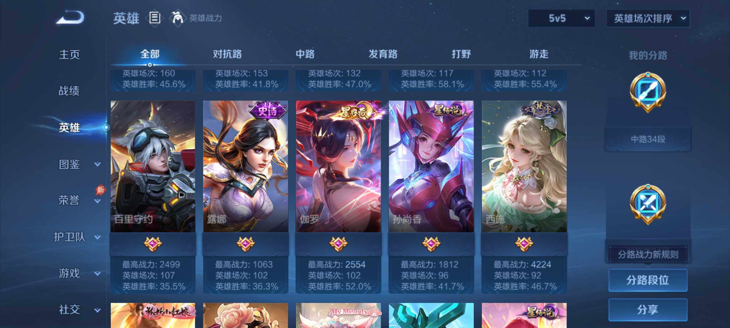 WZJM4492314王者荣耀账号详情图15 WZJM4492314王者荣耀账号详情图15