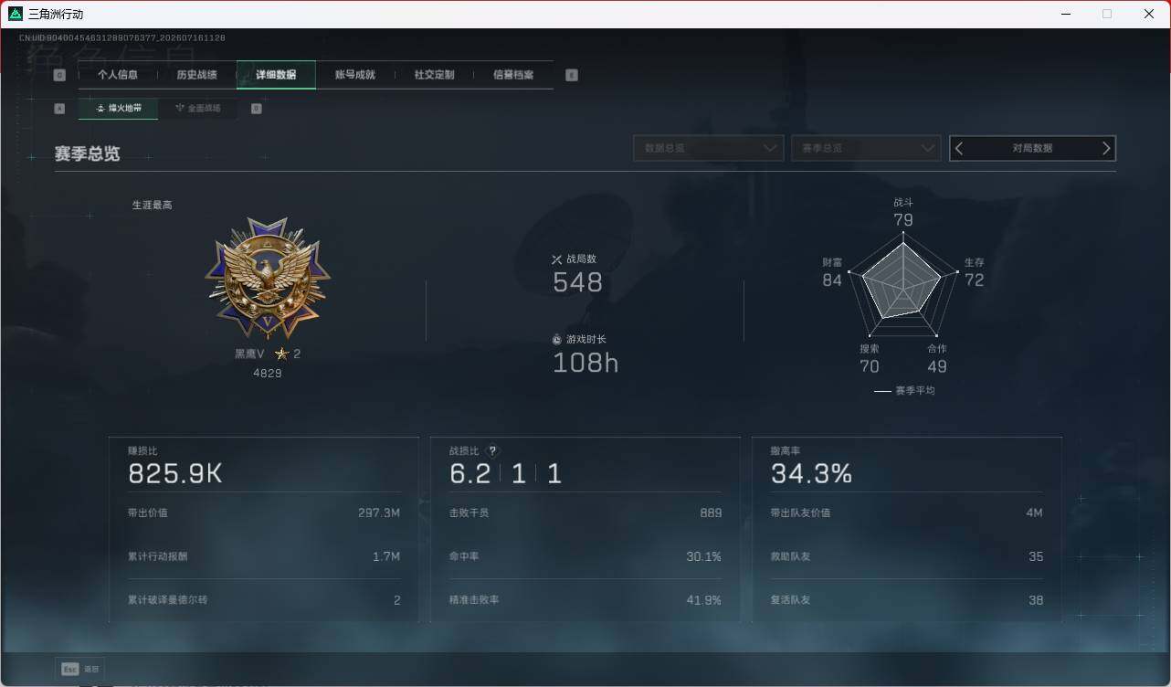 SJZEY4200355三角洲行动账号详情图8