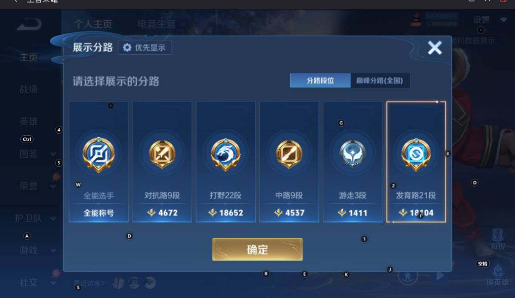 WZLX4525703王者荣耀账号详情图8