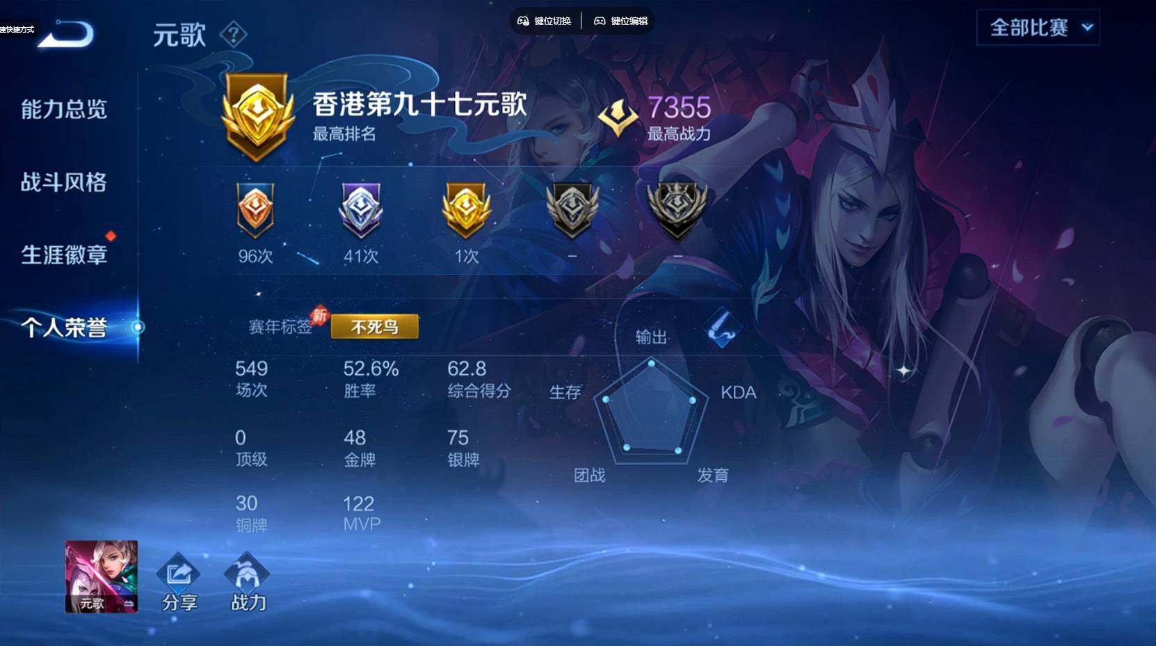 WZQM4489246王者荣耀账号详情图7 WZQM4489246王者荣耀账号详情图7