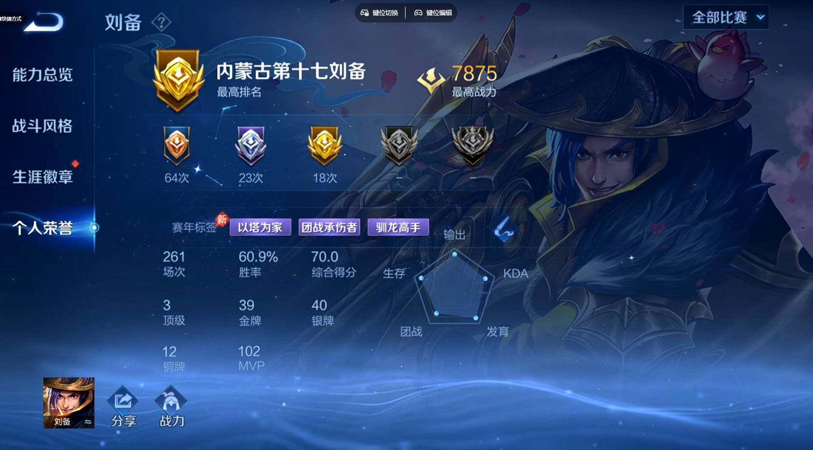 WZQM4489246王者荣耀账号详情图6 WZQM4489246王者荣耀账号详情图6