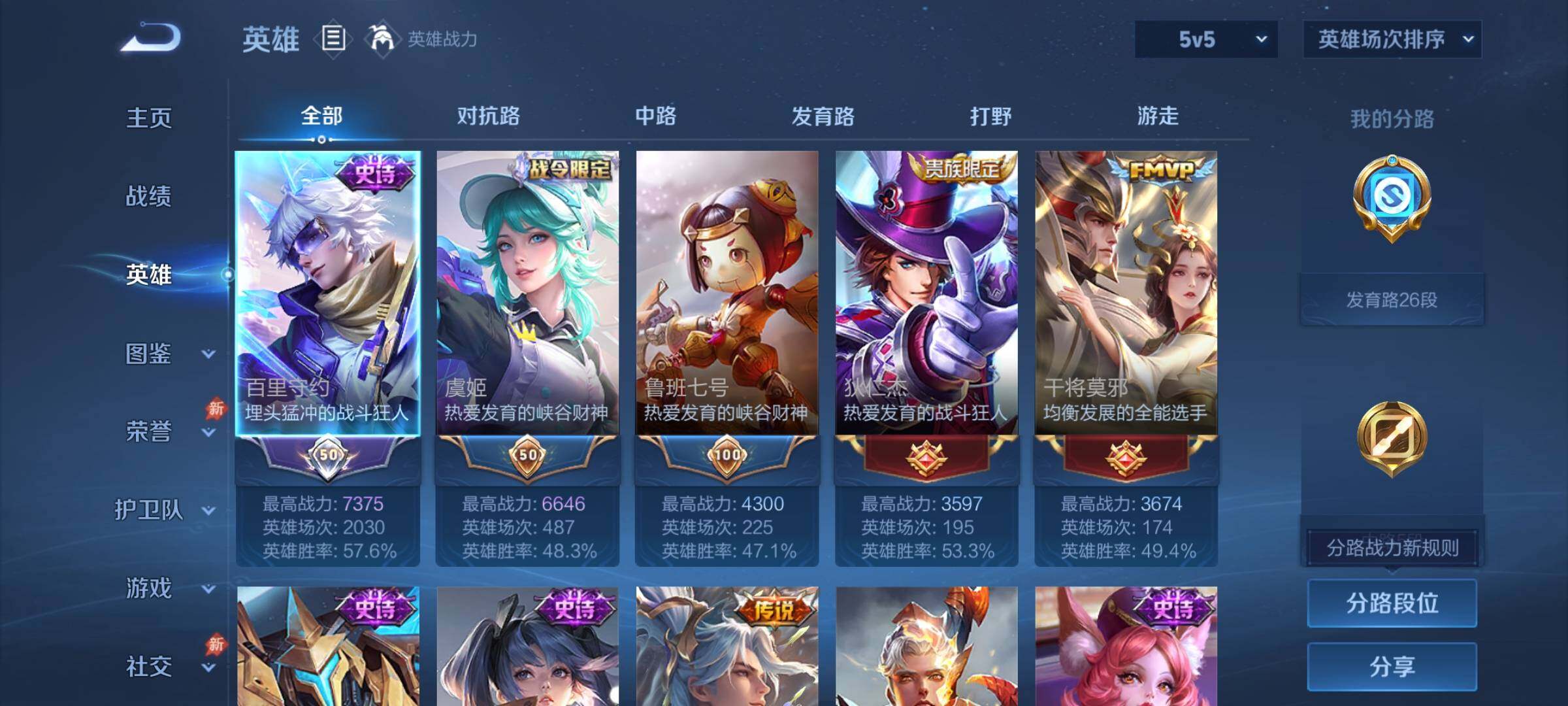 WZJZ4497868王者荣耀账号详情图6
