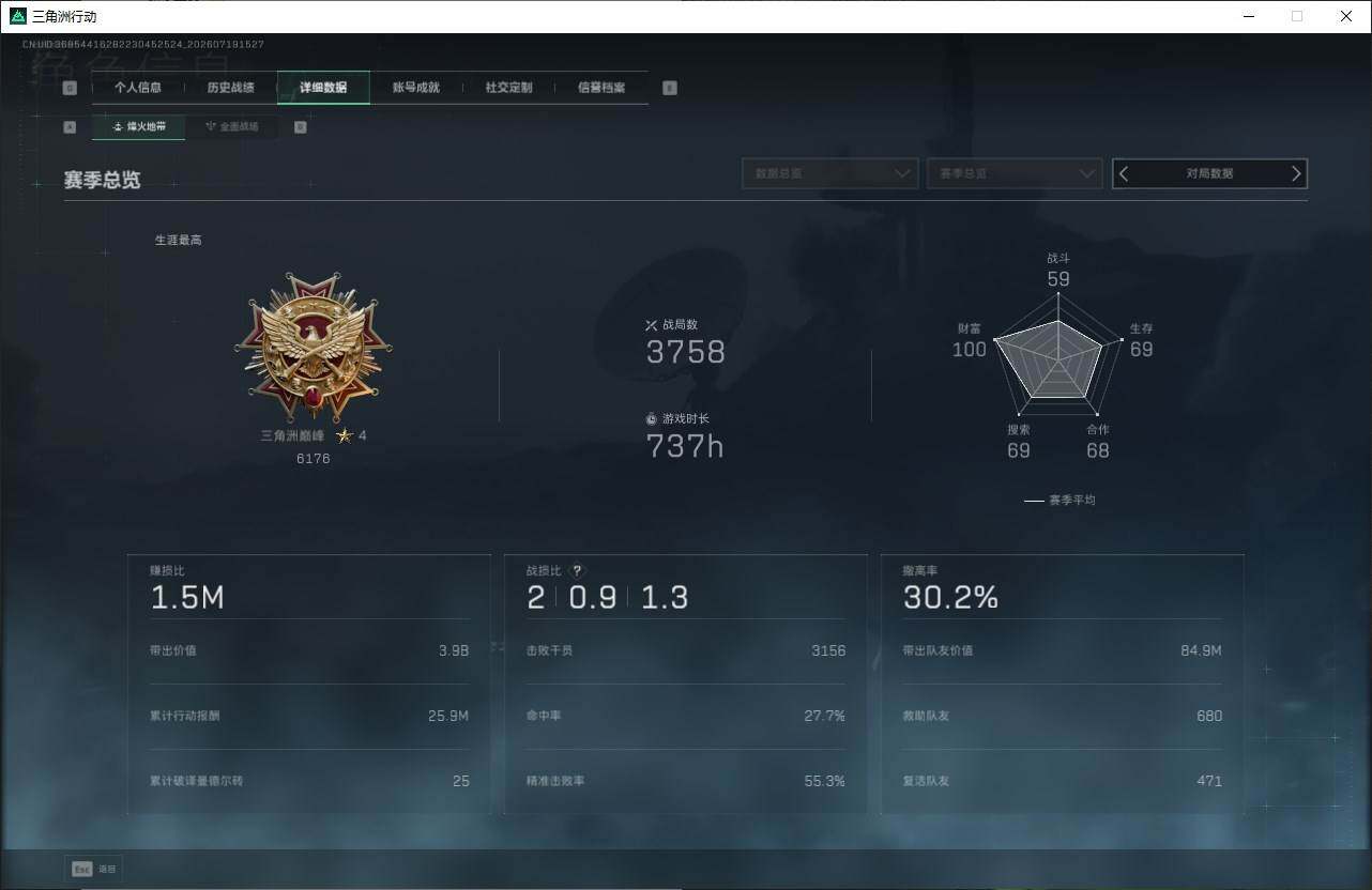SJZQM4206865三角洲行动账号详情图6 SJZQM4206865三角洲行动账号详情图6