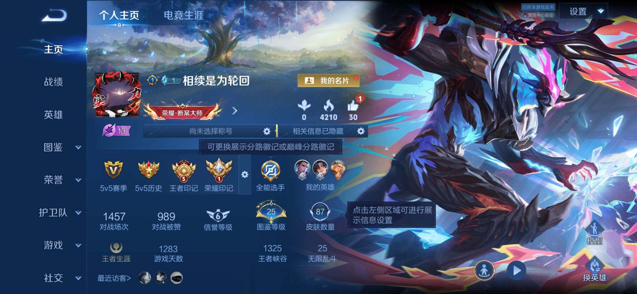 WZQM4490153王者荣耀账号详情图3 WZQM4490153王者荣耀账号详情图3