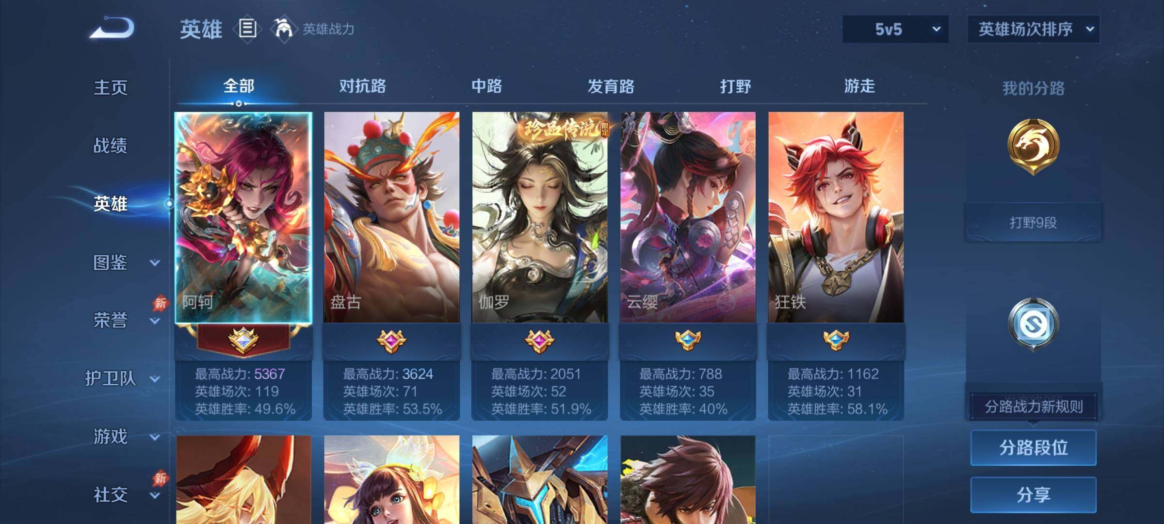 WZJZ4505511王者荣耀账号详情图4 WZJZ4505511王者荣耀账号详情图4