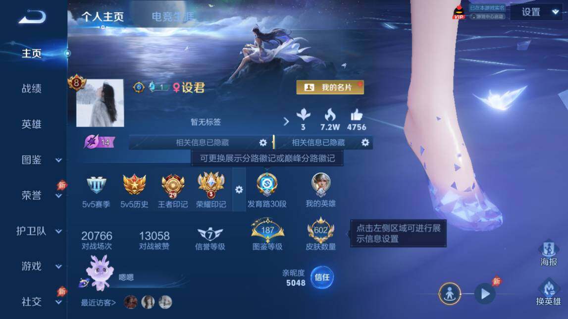 WZQM4493241王者荣耀账号详情图3