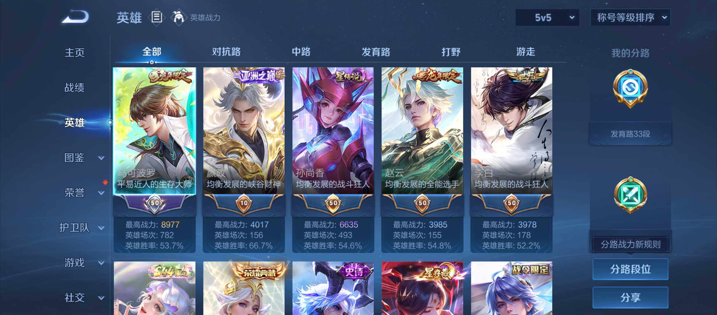 WZQM4504183王者荣耀账号详情图3 WZQM4504183王者荣耀账号详情图3