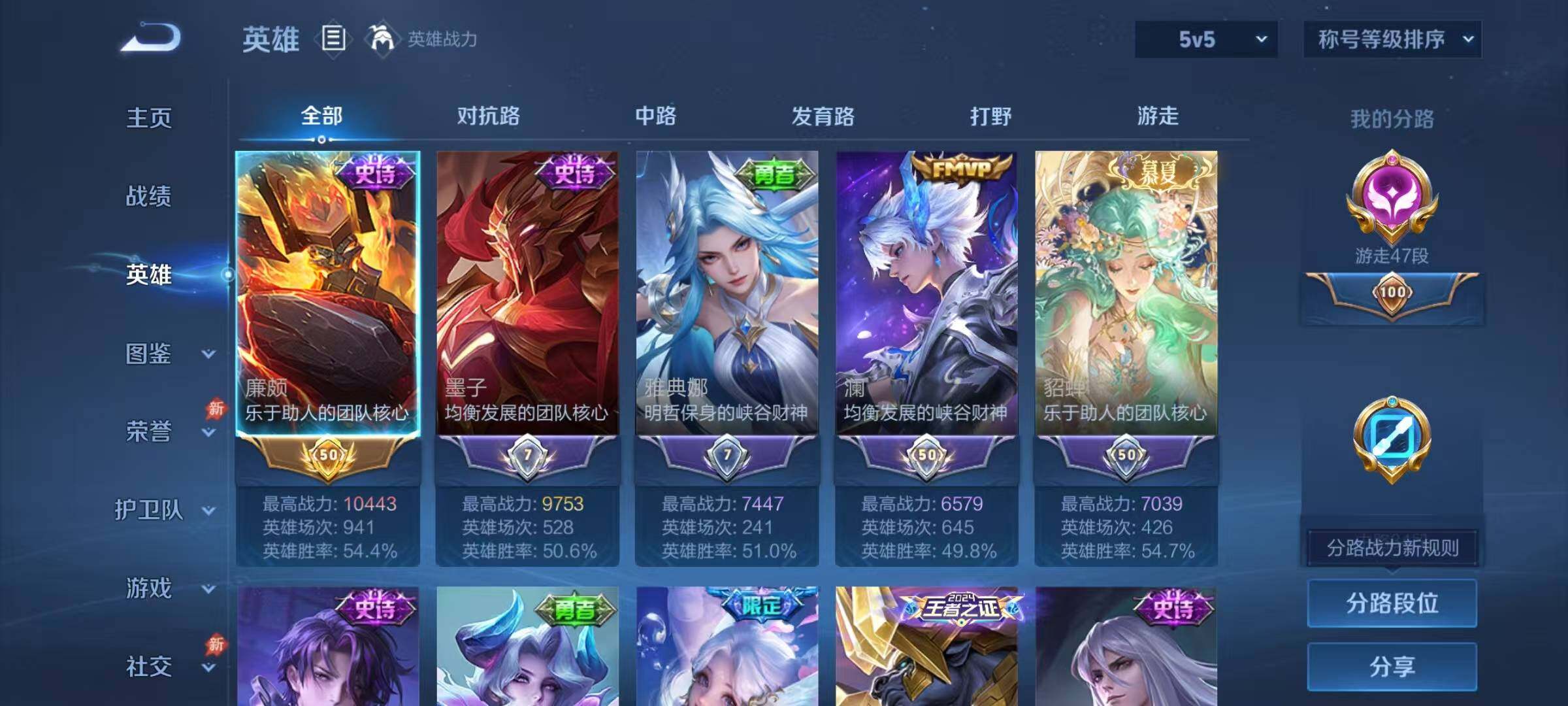 WZQM4496868王者荣耀账号详情图11 WZQM4496868王者荣耀账号详情图11