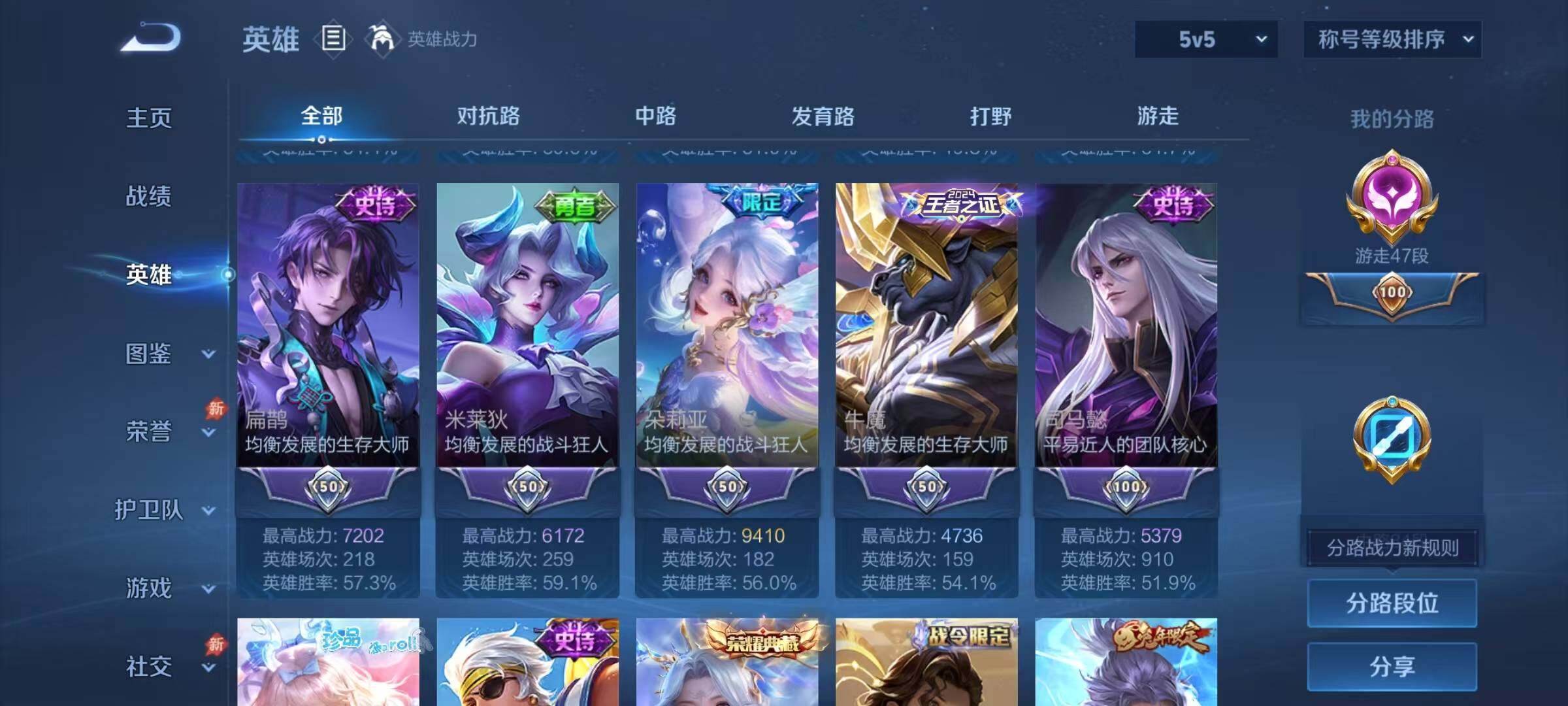 WZQM4496868王者荣耀账号详情图12 WZQM4496868王者荣耀账号详情图12