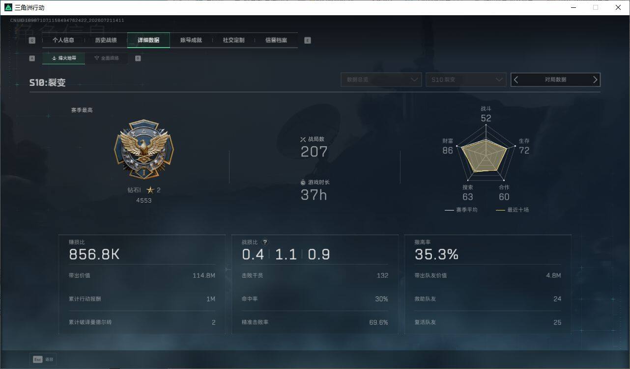 SJZQM4206911三角洲行动账号详情图5 SJZQM4206911三角洲行动账号详情图5
