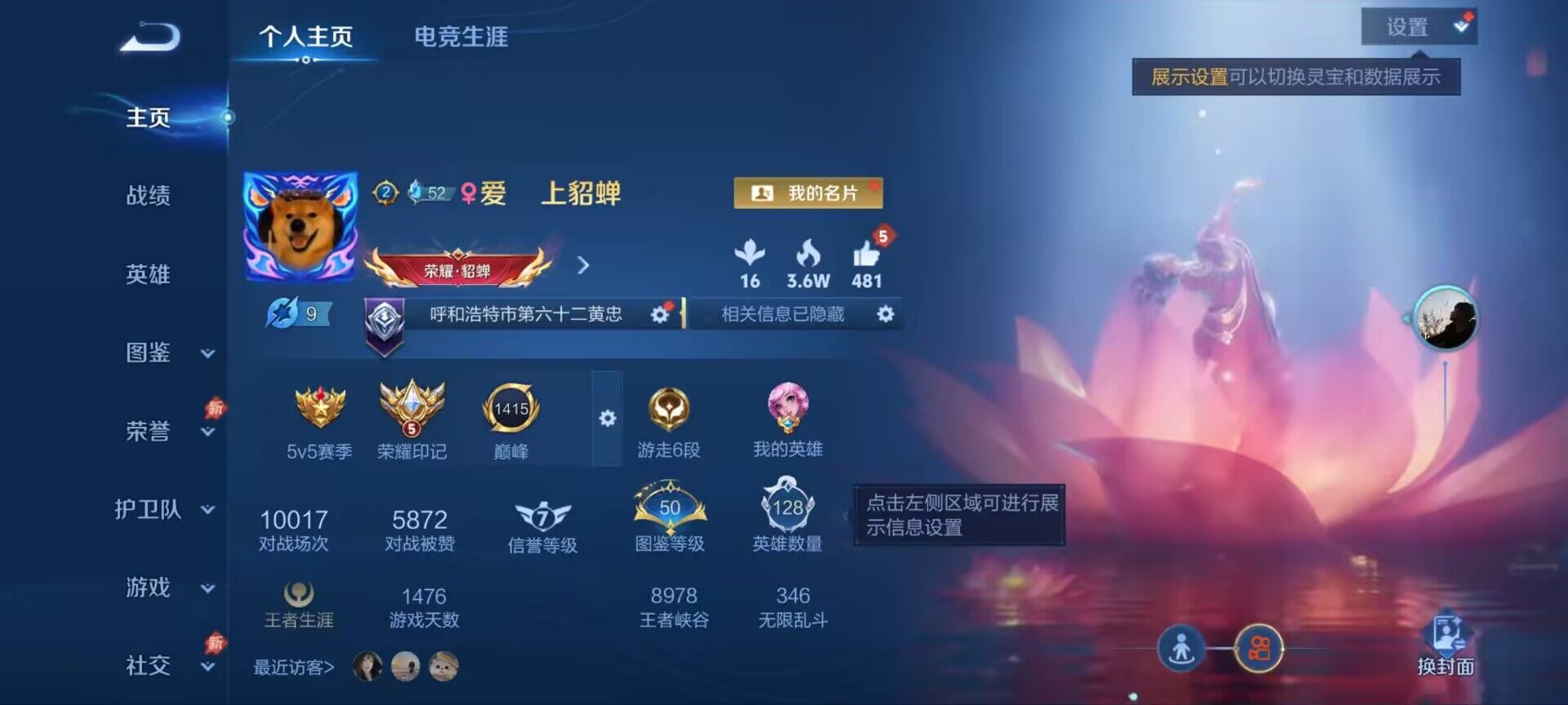 WZQM4513700王者荣耀账号详情图3