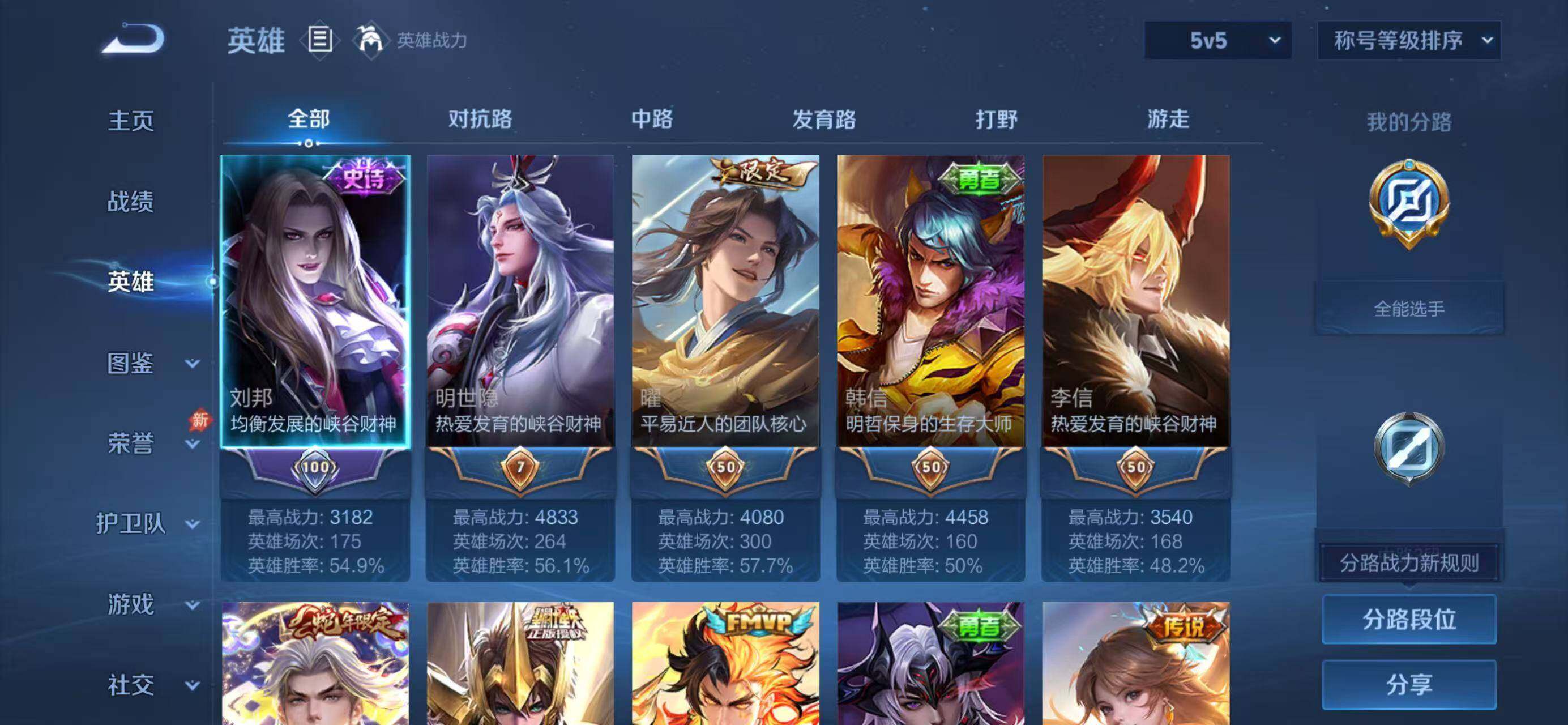 WZQM4504671王者荣耀账号详情图4 WZQM4504671王者荣耀账号详情图4