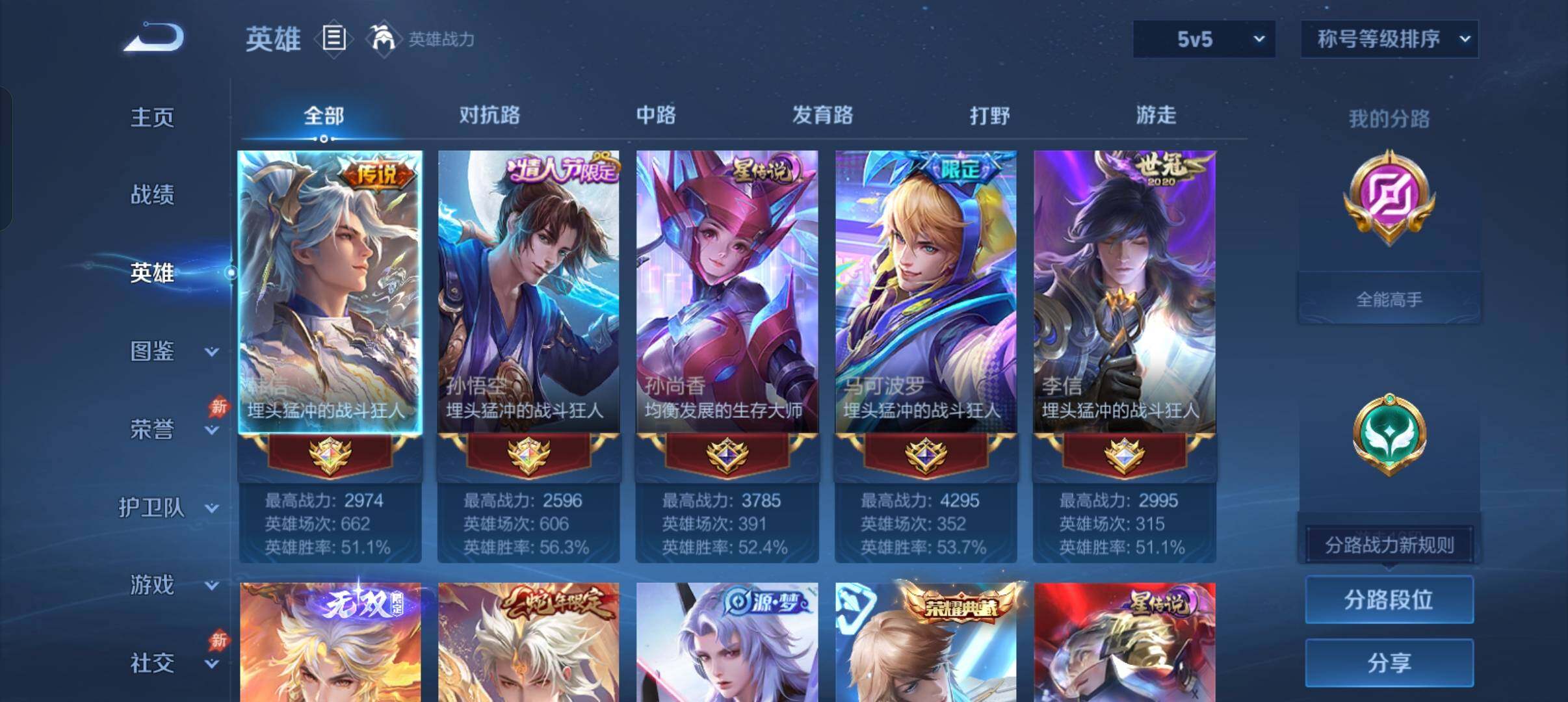 WZQM4512362王者荣耀账号详情图3