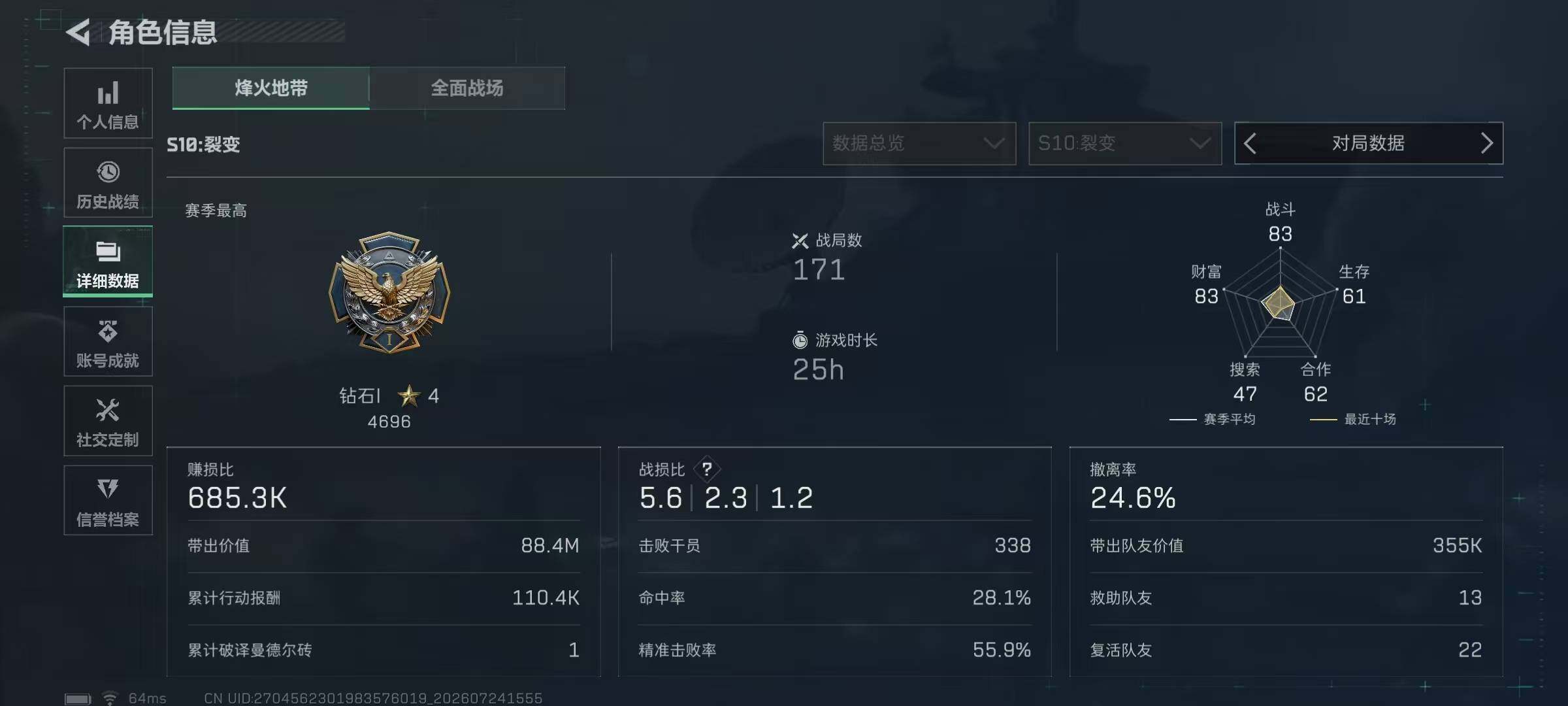 SJZQM4217087三角洲行动账号详情图10 SJZQM4217087三角洲行动账号详情图10
