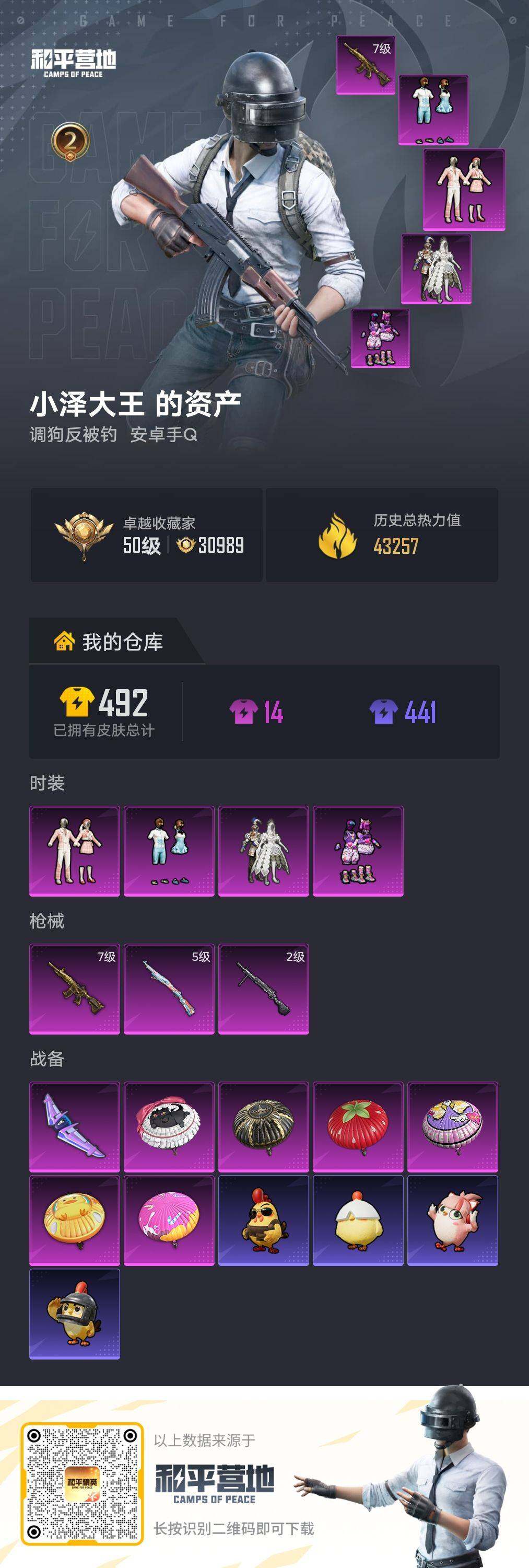 HPLX4296017和平精英账号详情图5