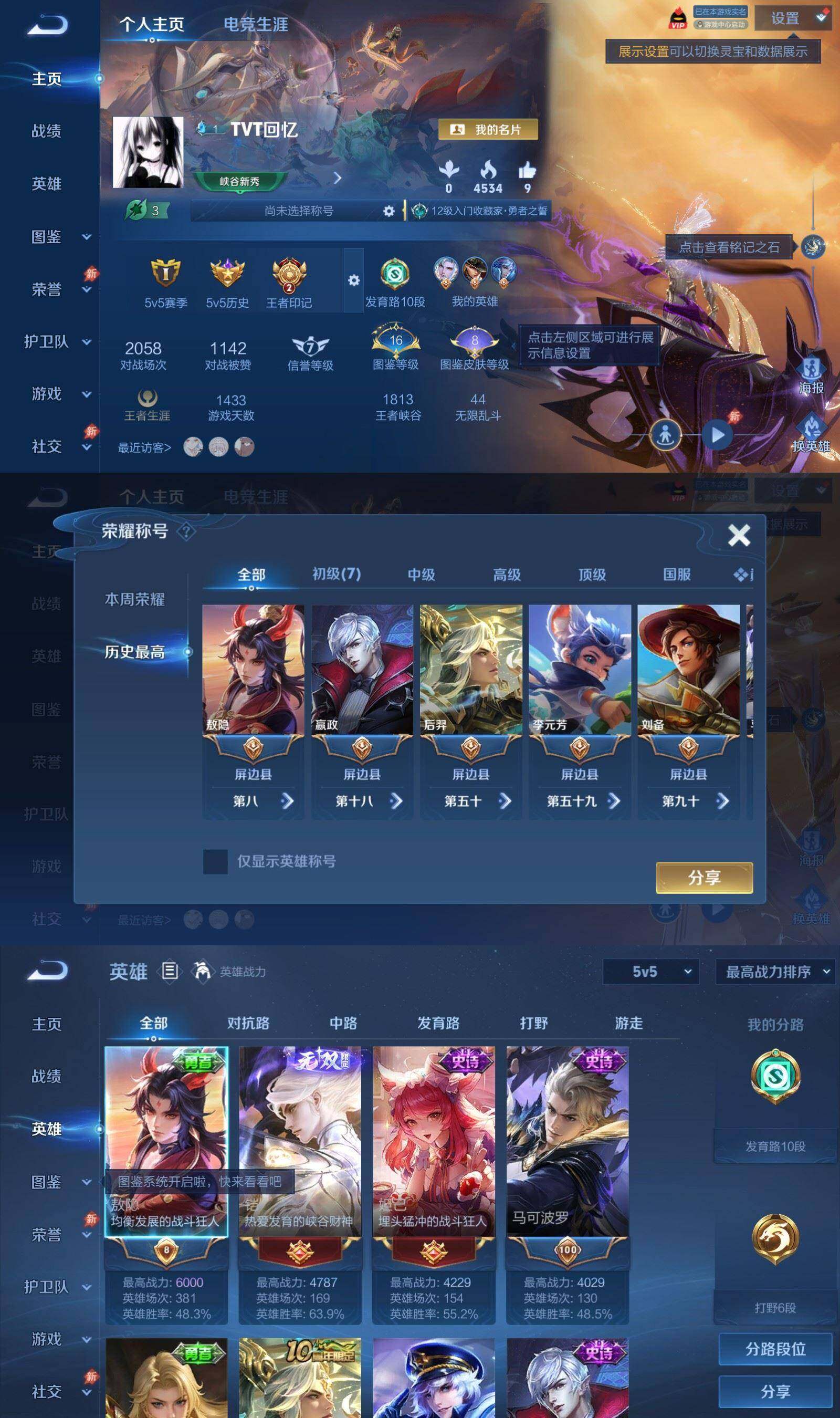 WZPX4507642王者荣耀账号详情图2 WZPX4507642王者荣耀账号详情图2