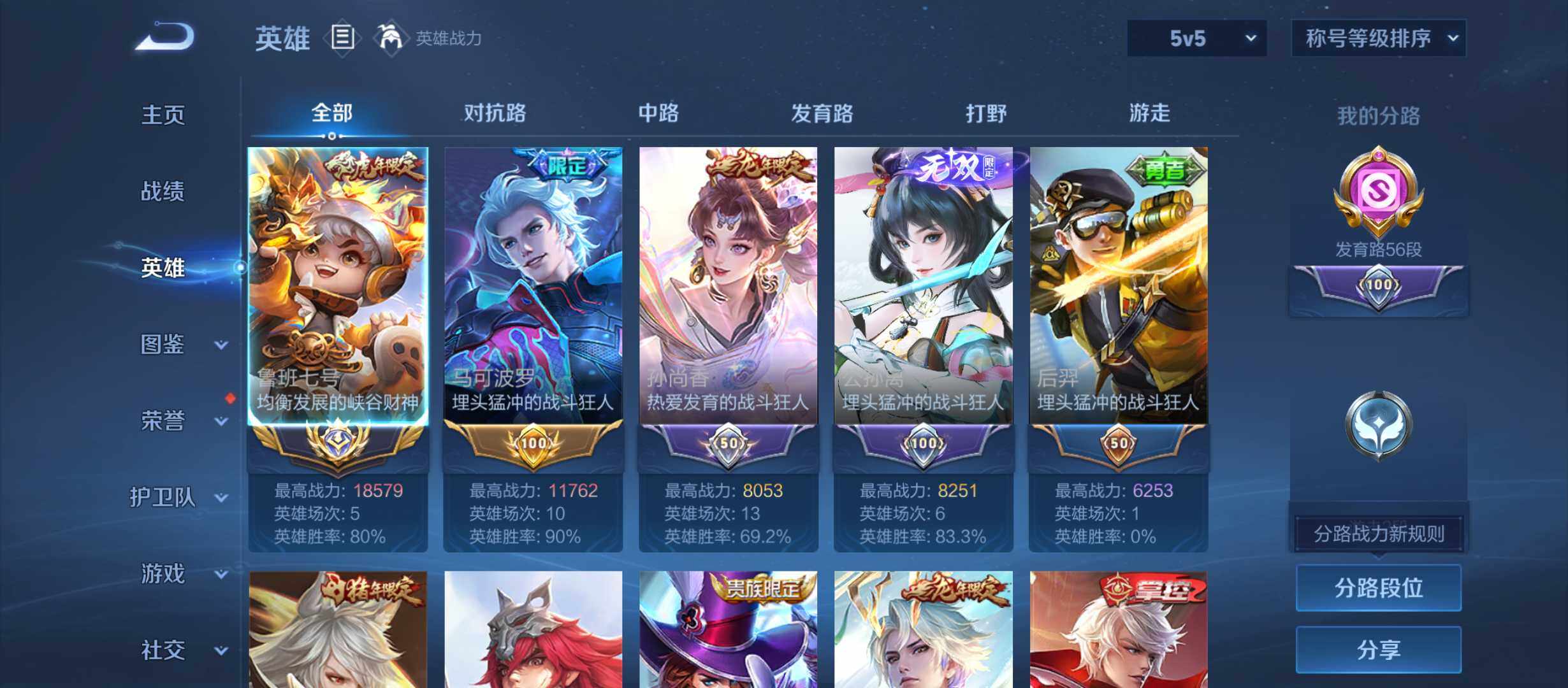 WZQM4511195王者荣耀账号详情图3
