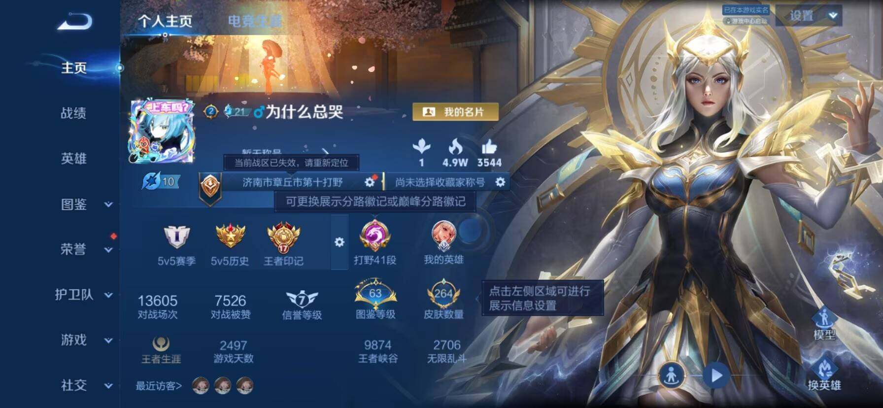 WZQM4513139王者荣耀账号详情图3