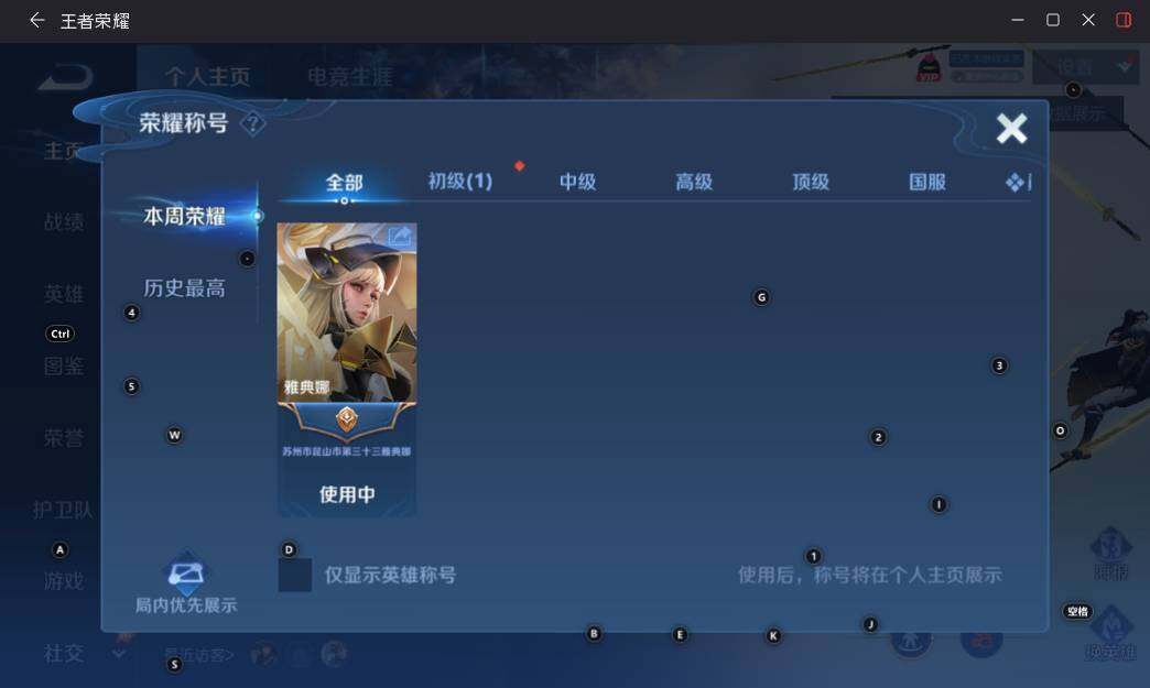 WZLX4540611王者荣耀账号详情图10 WZLX4540611王者荣耀账号详情图10