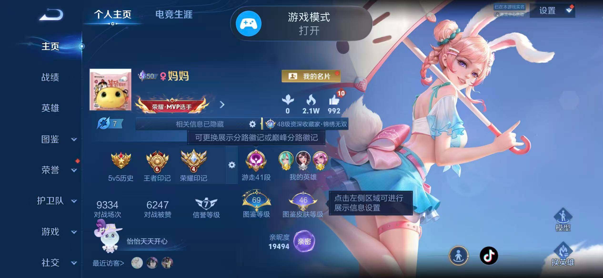 WZQM4513000王者荣耀账号详情图11 WZQM4513000王者荣耀账号详情图11