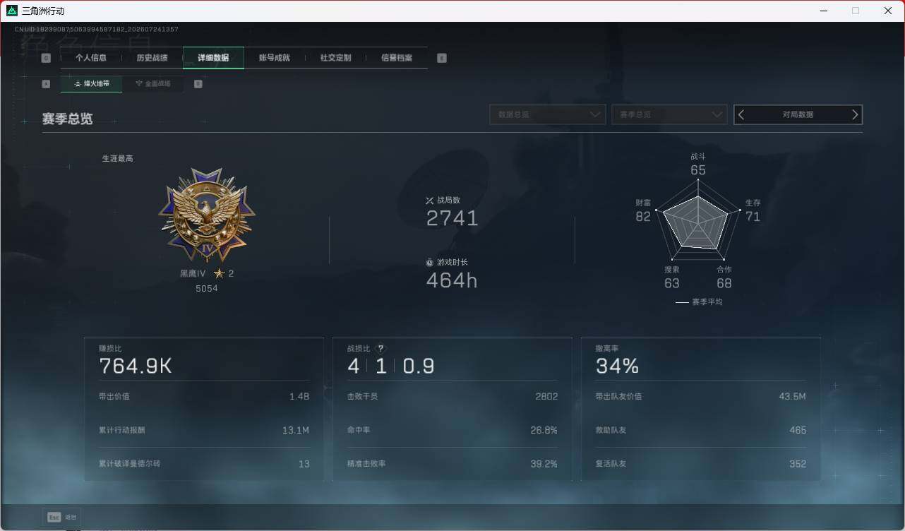 SJZEY4214197三角洲行动账号详情图8