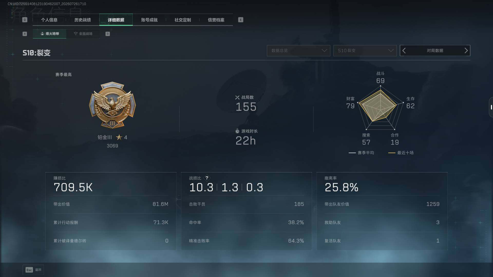 SJZEY4214581三角洲行动账号详情图8 SJZEY4214581三角洲行动账号详情图8