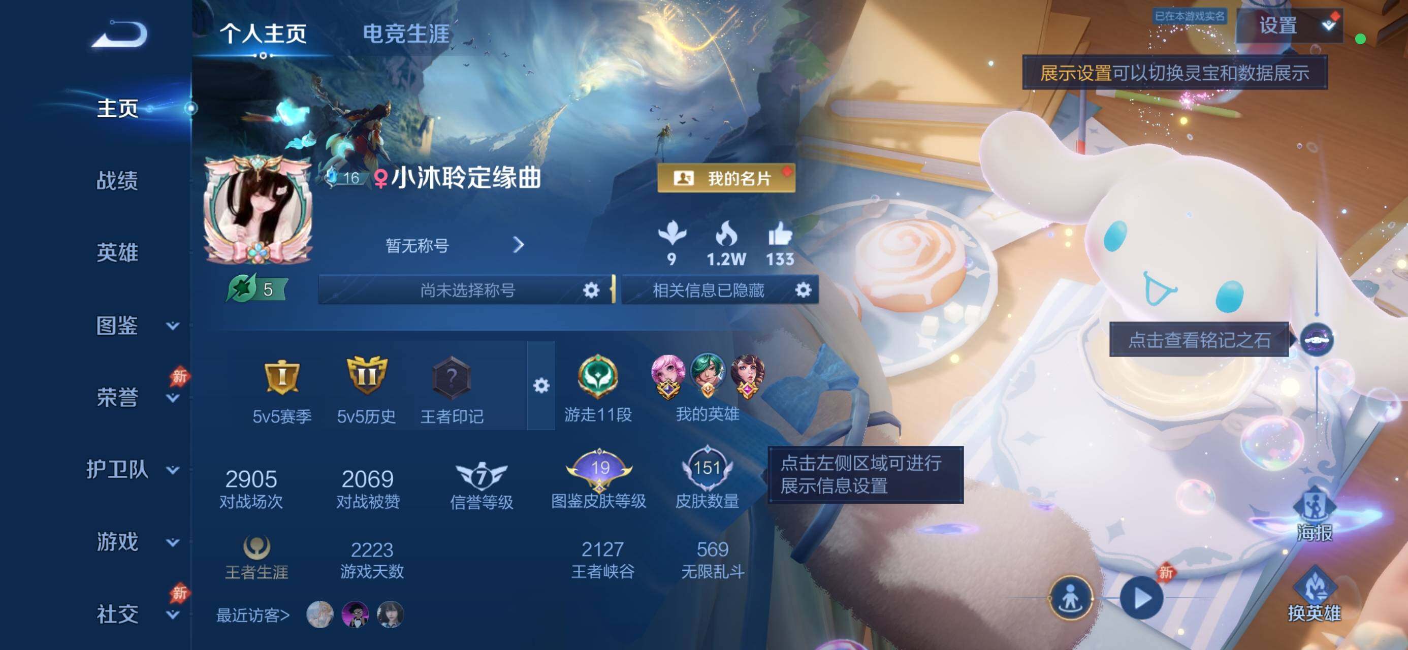 WZJZ4521728王者荣耀账号详情图5 WZJZ4521728王者荣耀账号详情图5