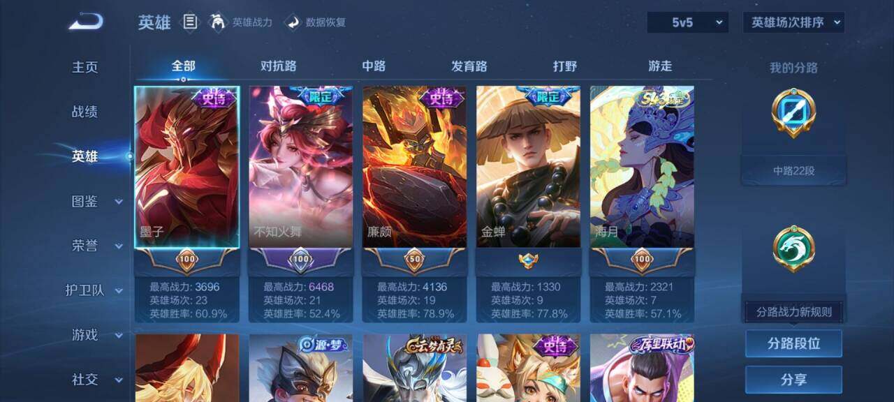 WZEY4512082王者荣耀账号详情图6 WZEY4512082王者荣耀账号详情图6