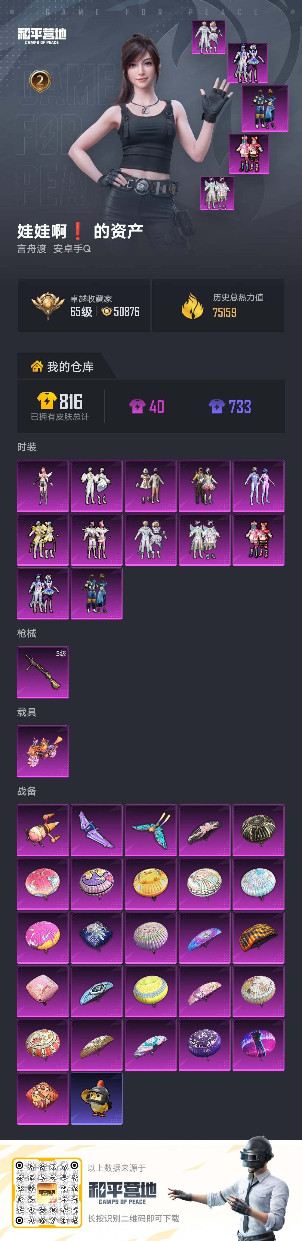 HPLX4297995和平精英账号详情图6