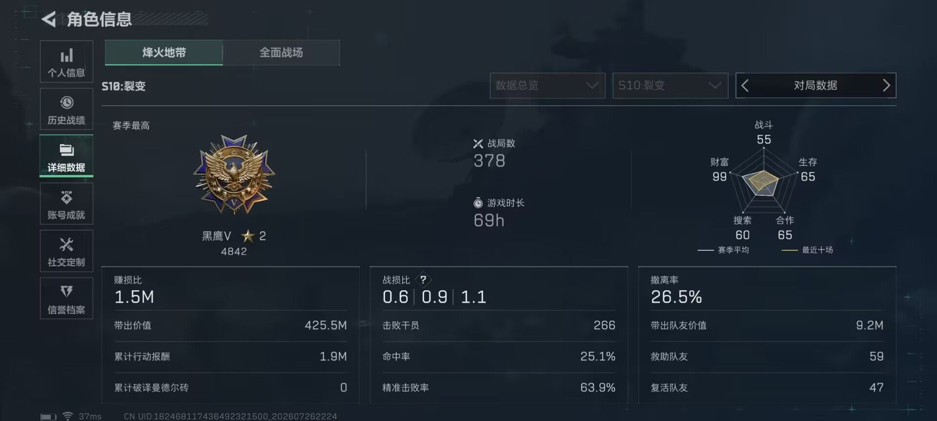 SJZQM4216500三角洲行动账号详情图14 SJZQM4216500三角洲行动账号详情图14