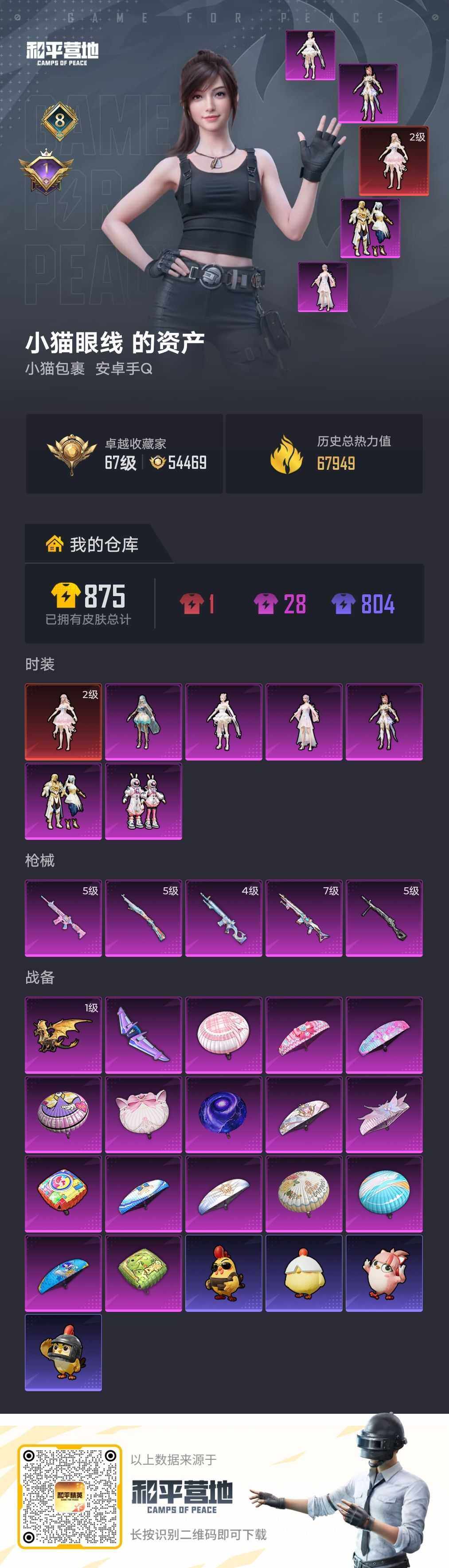 HPLX4298969和平精英账号详情图6