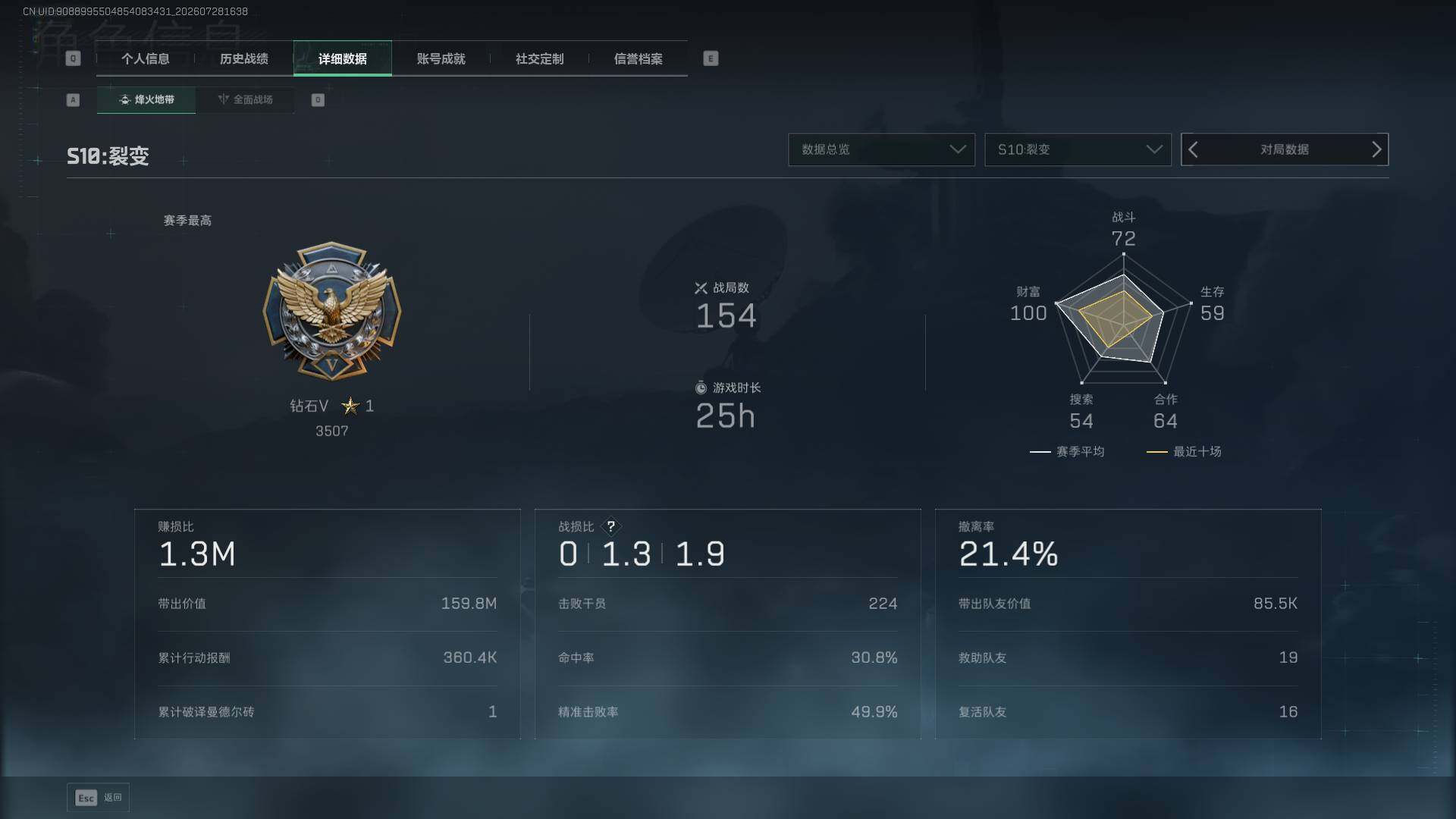 SJZQM4217251三角洲行动账号详情图15 SJZQM4217251三角洲行动账号详情图15