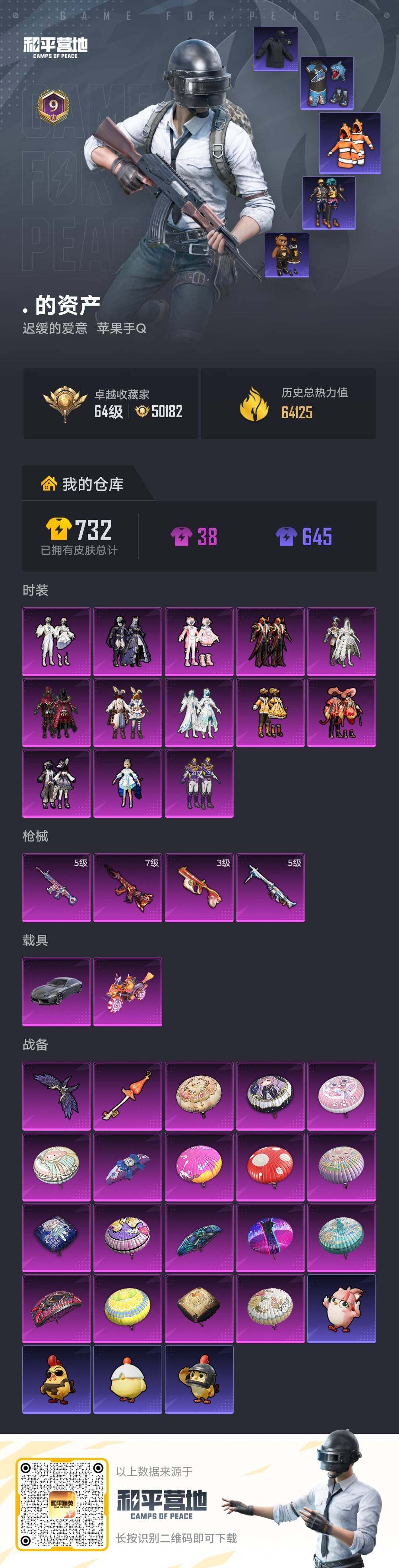 HPLE4299409和平精英账号详情图6
