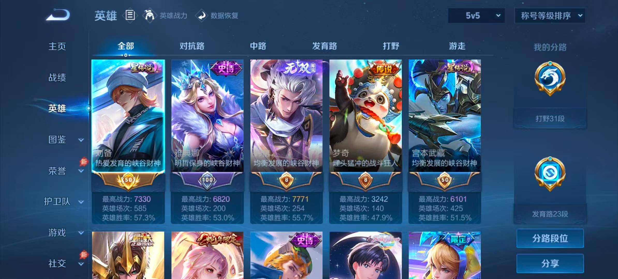 WZQM4519190王者荣耀账号详情图3 WZQM4519190王者荣耀账号详情图3
