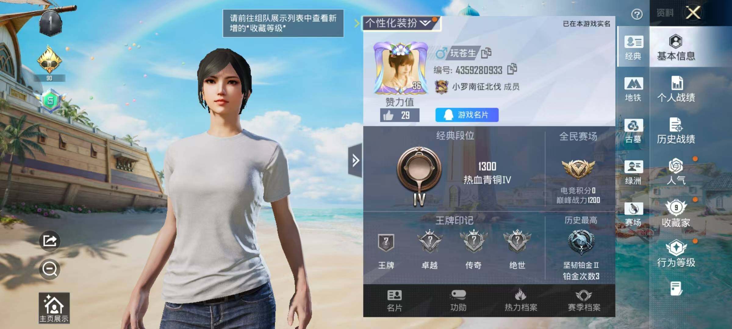HPEY4299506和平精英账号详情图9
