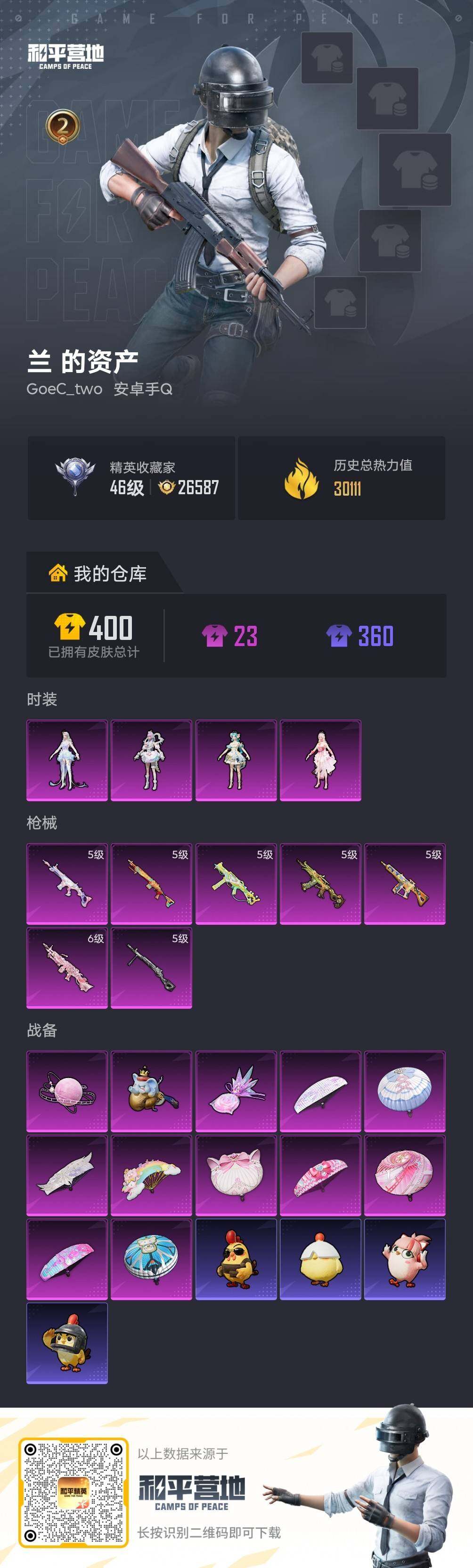 HPLE4299814和平精英账号详情图4 HPLE4299814和平精英账号详情图4