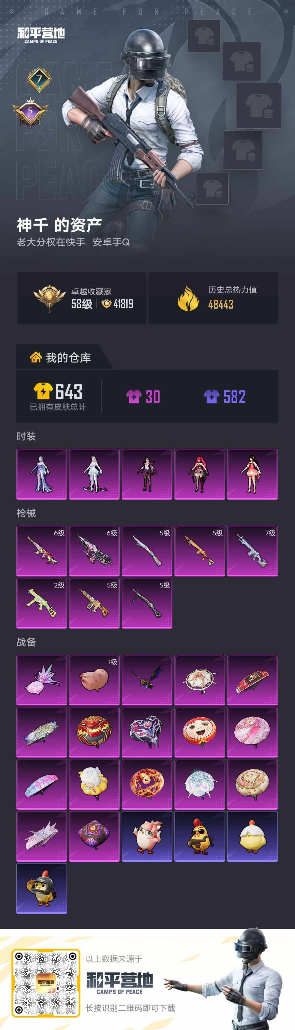 HPLX4299941和平精英账号详情图4 HPLX4299941和平精英账号详情图4