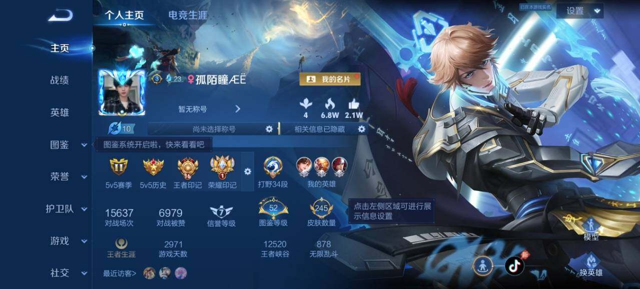 WZQM4518078王者荣耀账号详情图3 WZQM4518078王者荣耀账号详情图3