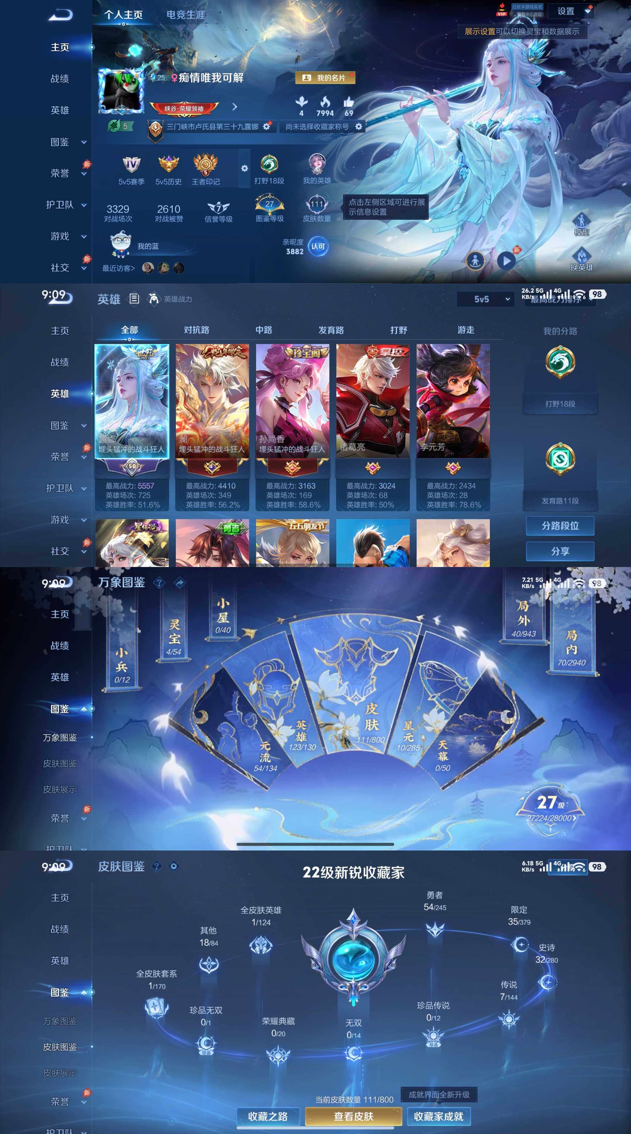 WZQM4524461王者荣耀账号详情图3