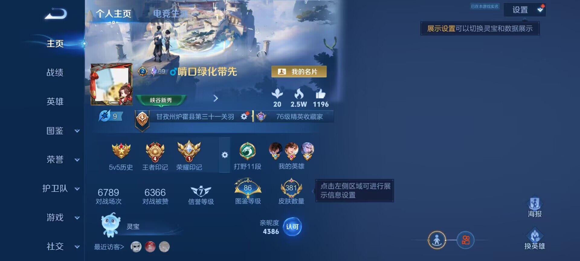 WZQM4529075王者荣耀账号详情图4 WZQM4529075王者荣耀账号详情图4