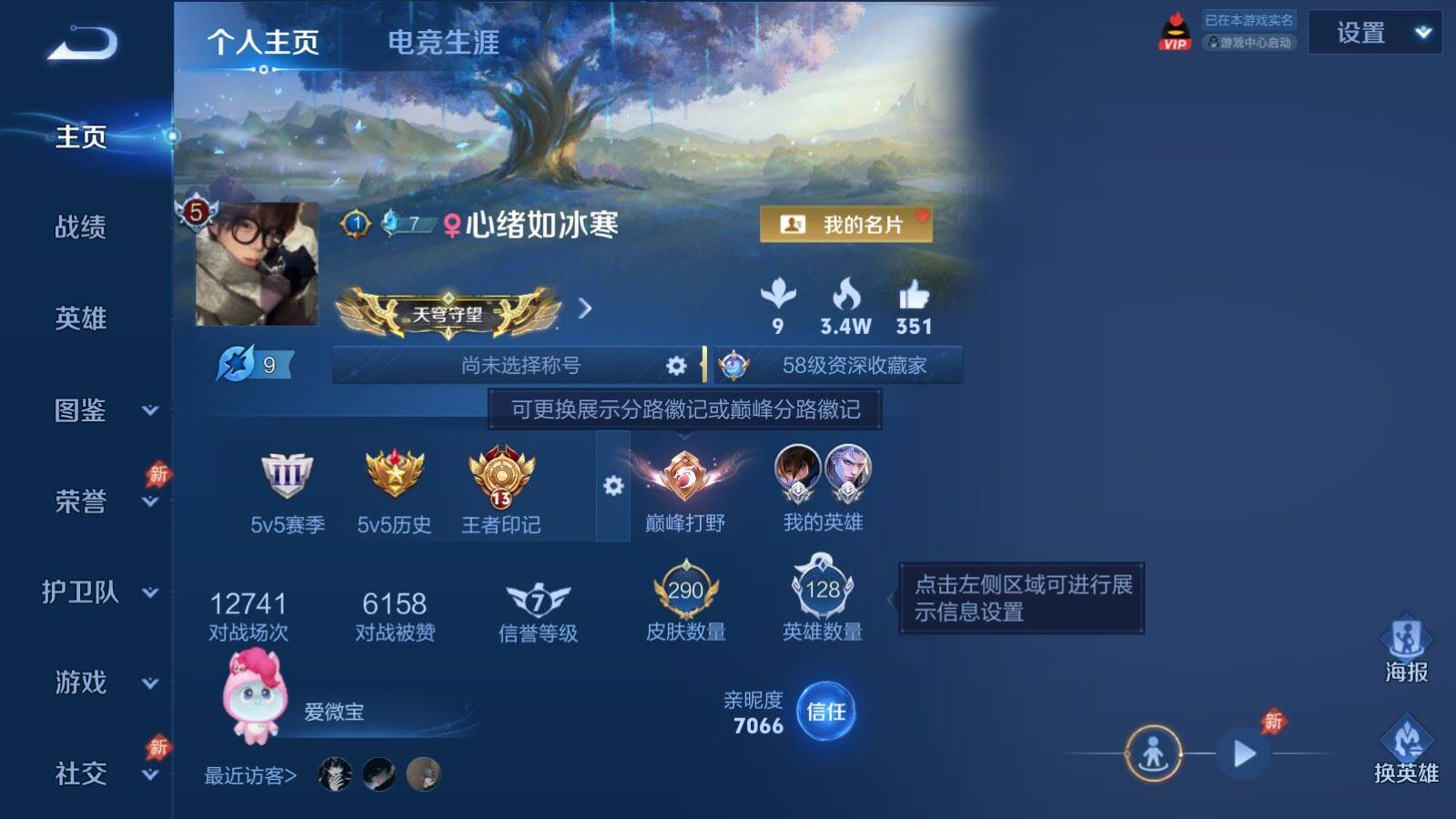 WZPX4529464王者荣耀账号详情图2 WZPX4529464王者荣耀账号详情图2
